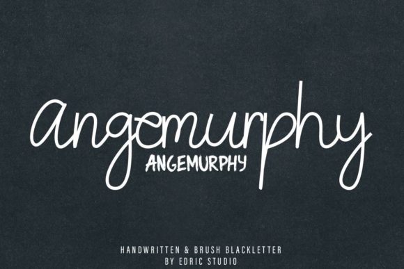Angemurphy: The Striking Duo Typeface That Rewards a Careful Eye