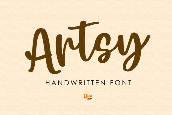 Artsy: The Handwritten Font That Brings Creative Projects to Life