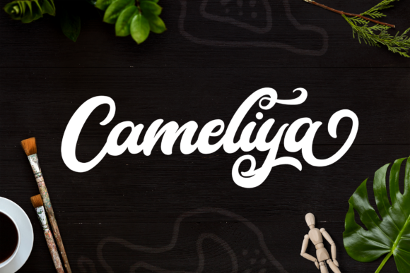 Cameliya: The Retro Bold Script That Brings Character to Design