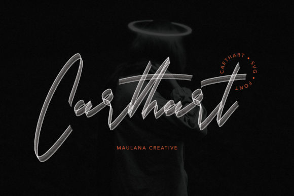 Carthart: An Authentic Brush Font for Creative Projects