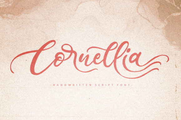 Cornellia: A Friendly Handwritten Font for Creative Projects