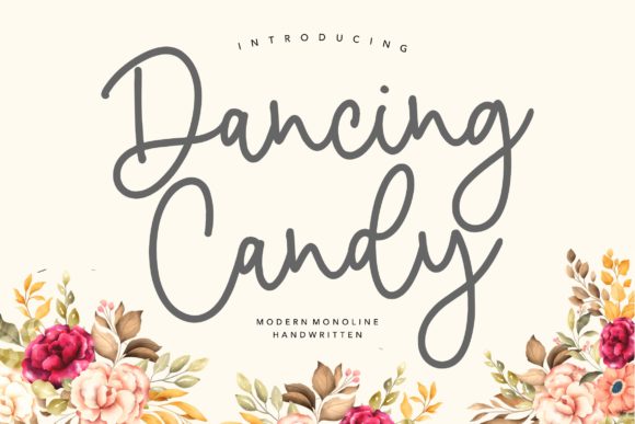 Dancing Candy: The Artful Font Redefining Digital Handcraft