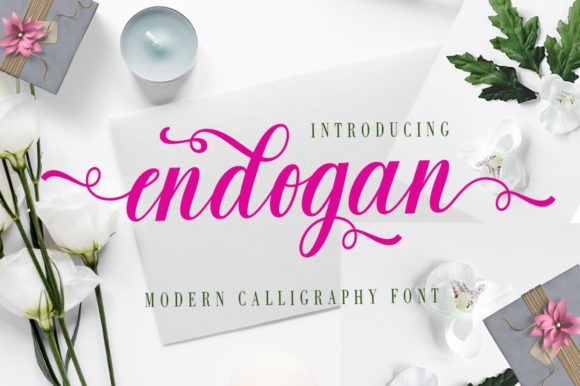 Endogan: A Handwritten Font Built for Creative Connection