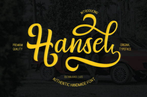 Hansel: The Modern Script Font That Breathes Life into Your Designs