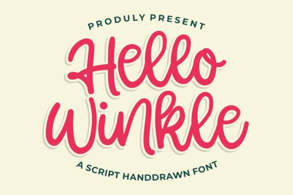 Hello Winkle: The Script Font Redefining Creative Authenticity