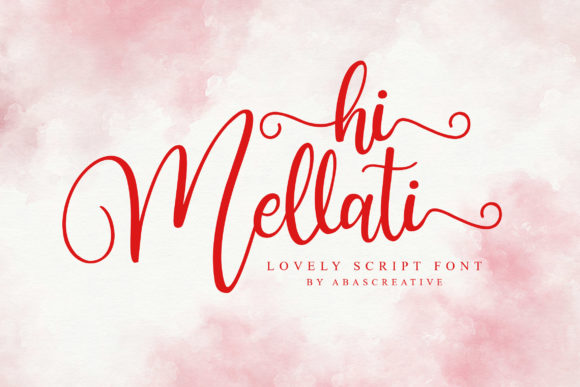 Hi Mellati: A Script Font for Romantic Branding