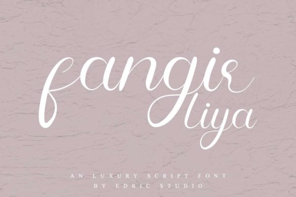 Inside Fangirliya — The Brush Script Typeface Redefining Expressive Design