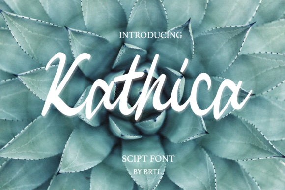 Kathica Font: The Casual Script That Brings Your Ideas to Life