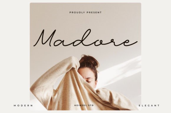 Madore: A Contemporary Handwritten Script with Refined Character