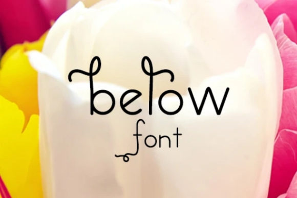 Make Every Creative Project Feel Personal with the Below Handwritten Font