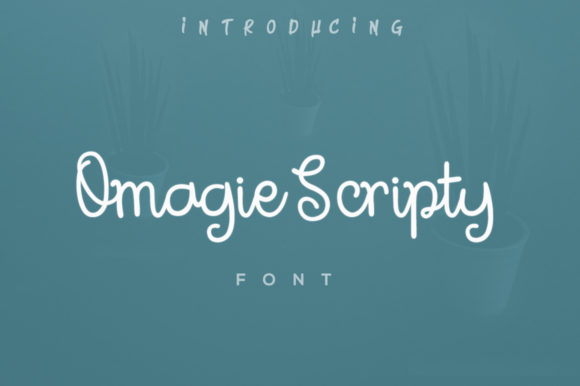 Omagie Scripty: Redefining Elegance in Modern Typography