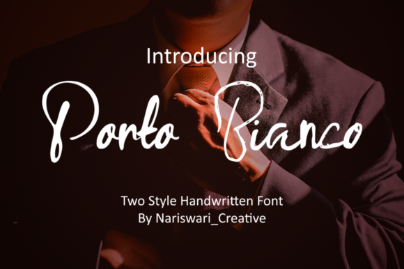 Porto Bianco: An Elegant Script Font for Your Most Important Projects