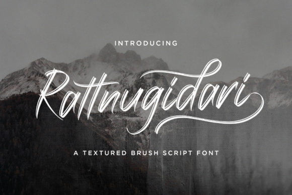Rattnugidari: A Script Font for Elegant Design