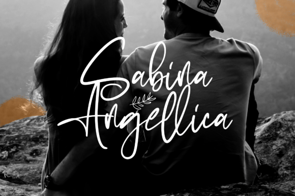 Sabina Angellica: Elevate Your Designs with a Modern Script Font