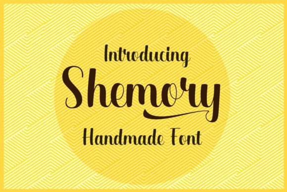 Shemory: The Friendly Script Font That Elevates Your Creative Work