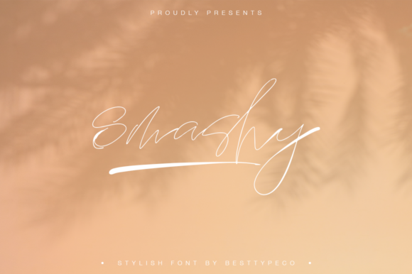 Smashy: The Modern Script Font Bridging Elegance and Digital Creativity